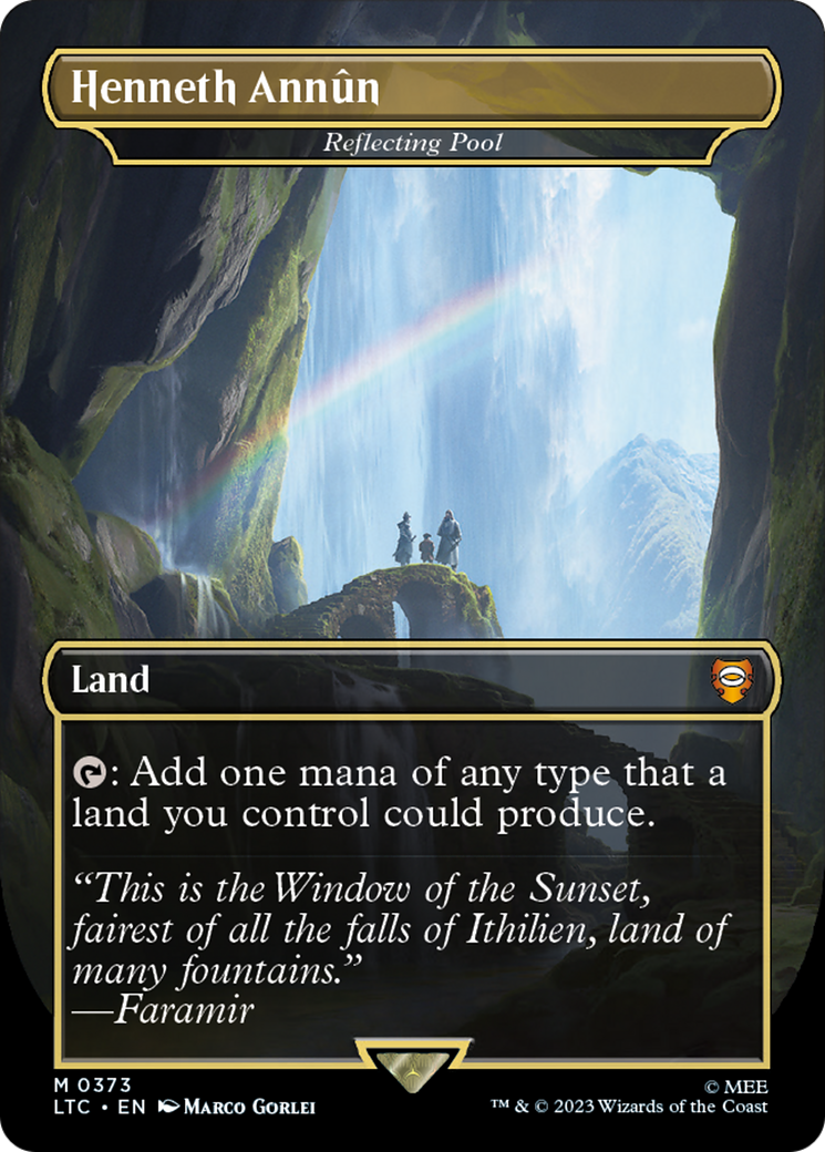 Reflecting Pool - Henneth Annun [The Lord of the Rings: Tales of Middle-Earth Commander] Foil