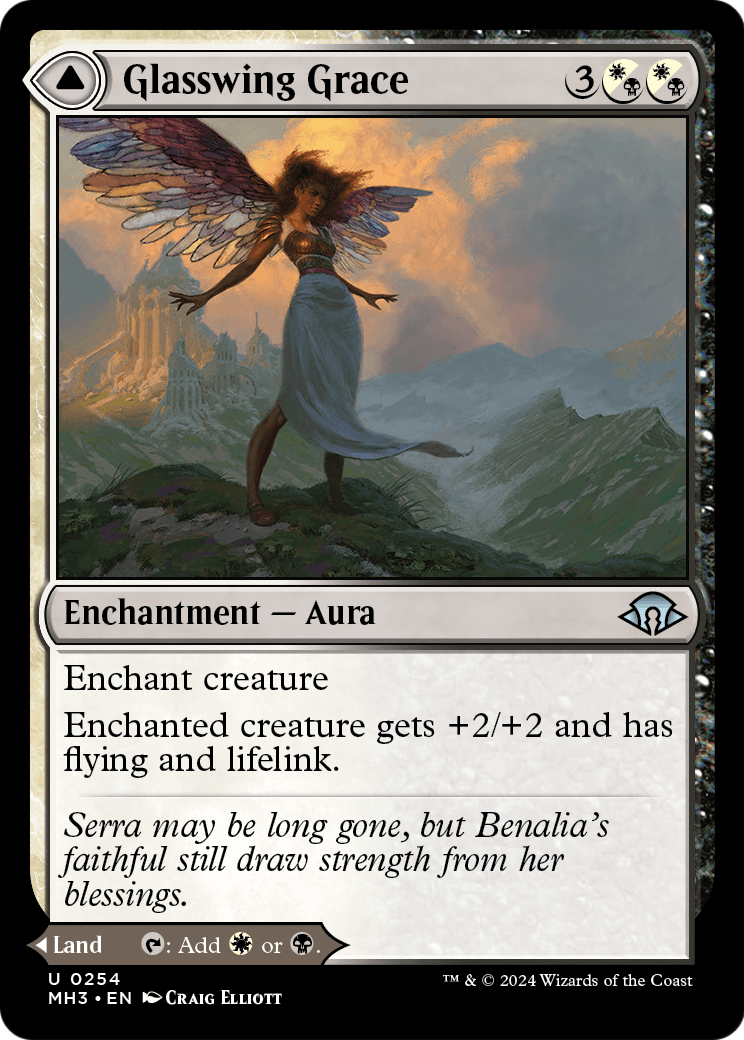 Glasswing Grace // Age-Graced Chapel [Modern Horizons 3] Foil