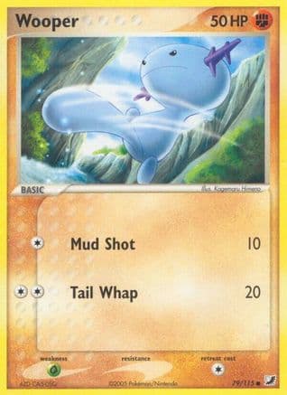 Wooper 079/115 - Unseen Forces Reverse Holofoil