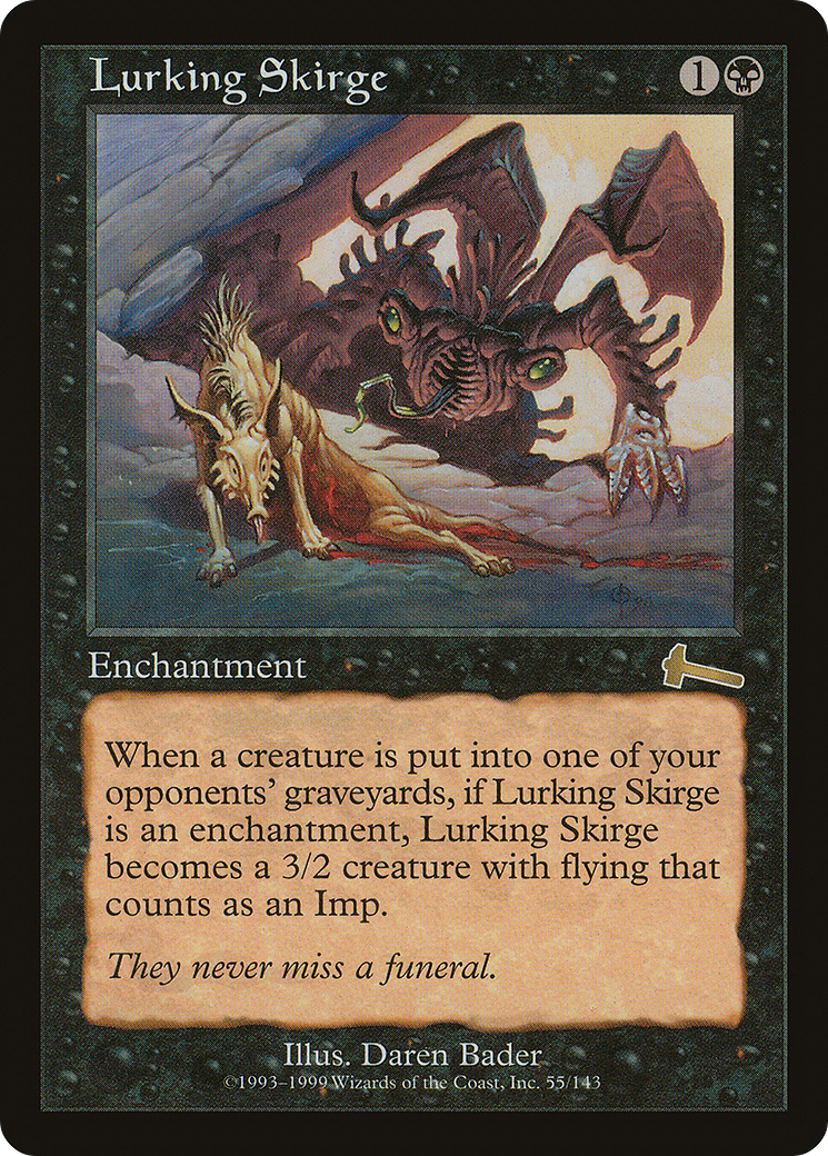 Lurking Skirge [Urza's Legacy] Foil