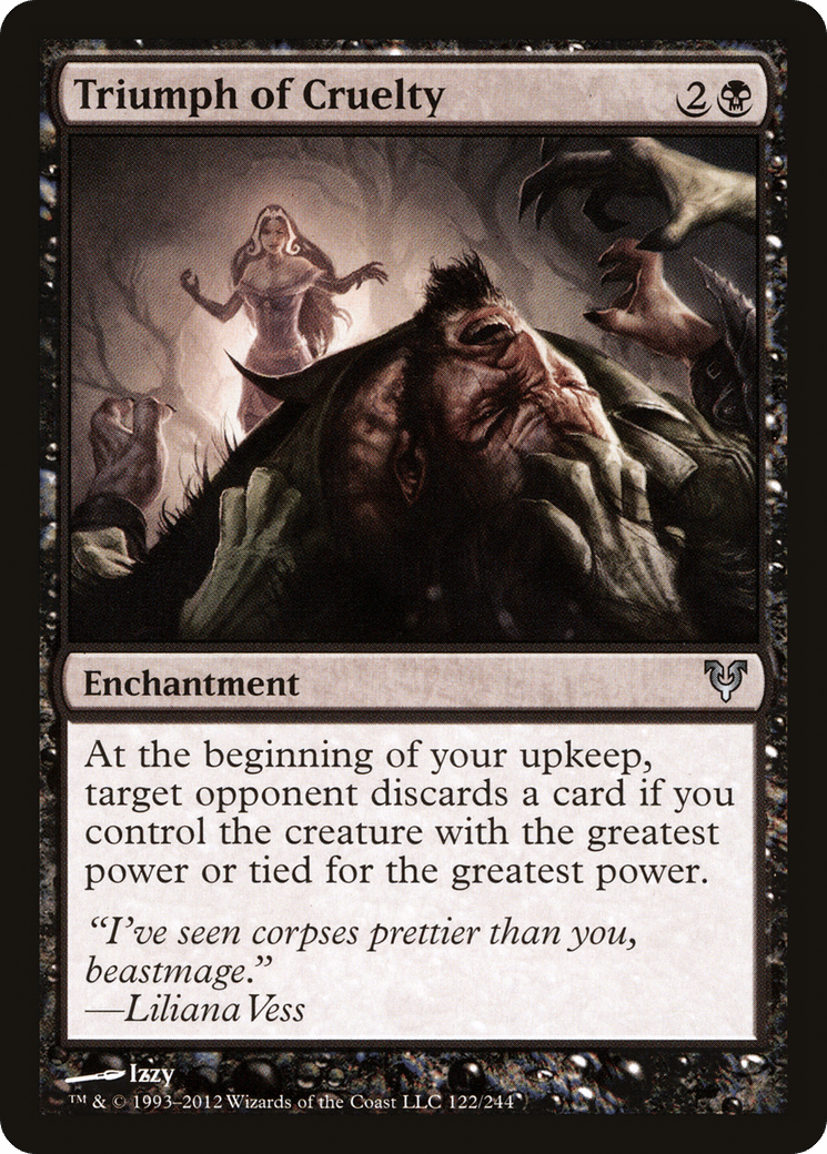Triumph of Cruelty [Avacyn Restored] Foil