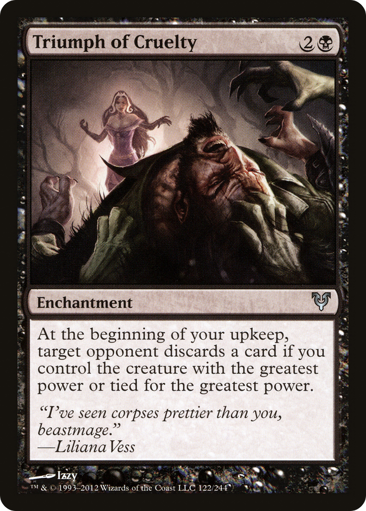 Triumph of Cruelty [Avacyn Restored] Foil