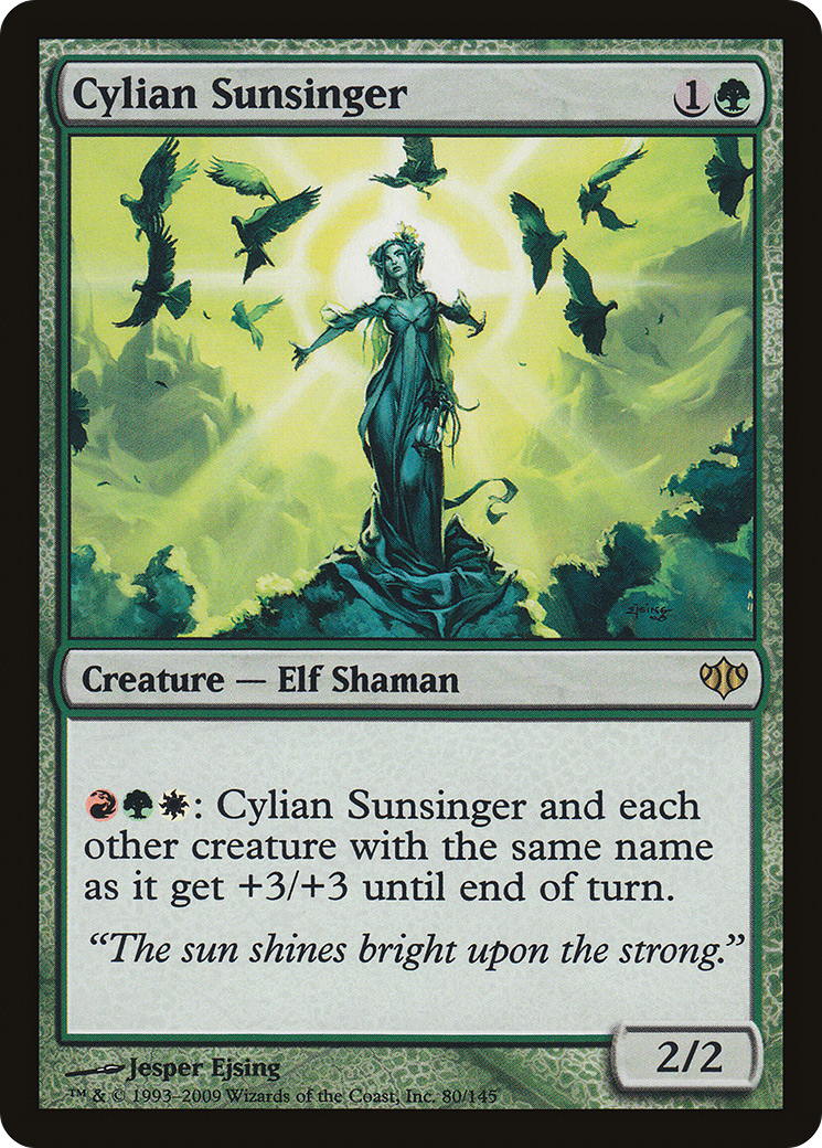 Cylian Sunsinger [Conflux] Foil