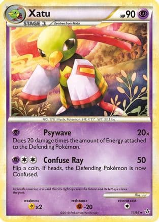 Xatu 11/95 - Unleashed Reverse Holofoil