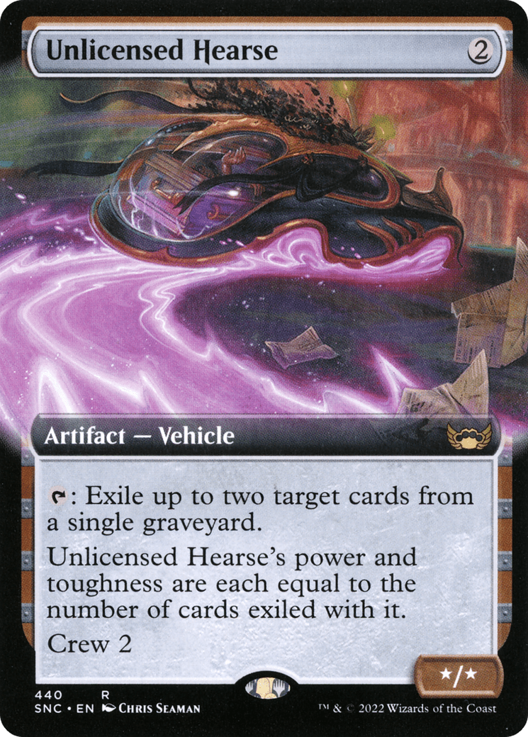 Unlicensed Hearse (Extended Art) [Streets of New Capenna] Foil