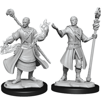 D&D Nolzurs Marvelous Unpainted Miniatures Half-Elf Wizard Male