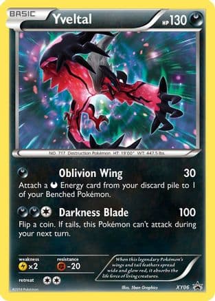 Yveltal XY06 XY06/211 - XY Promos Holofoil