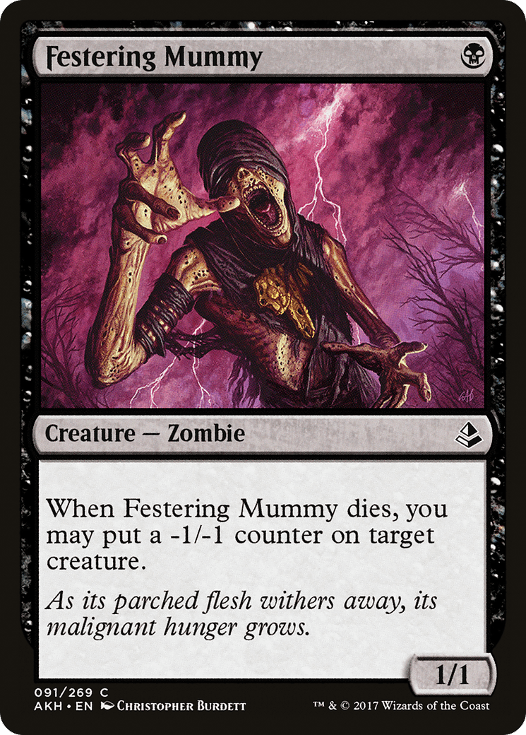 Festering Mummy [Amonkhet] Foil