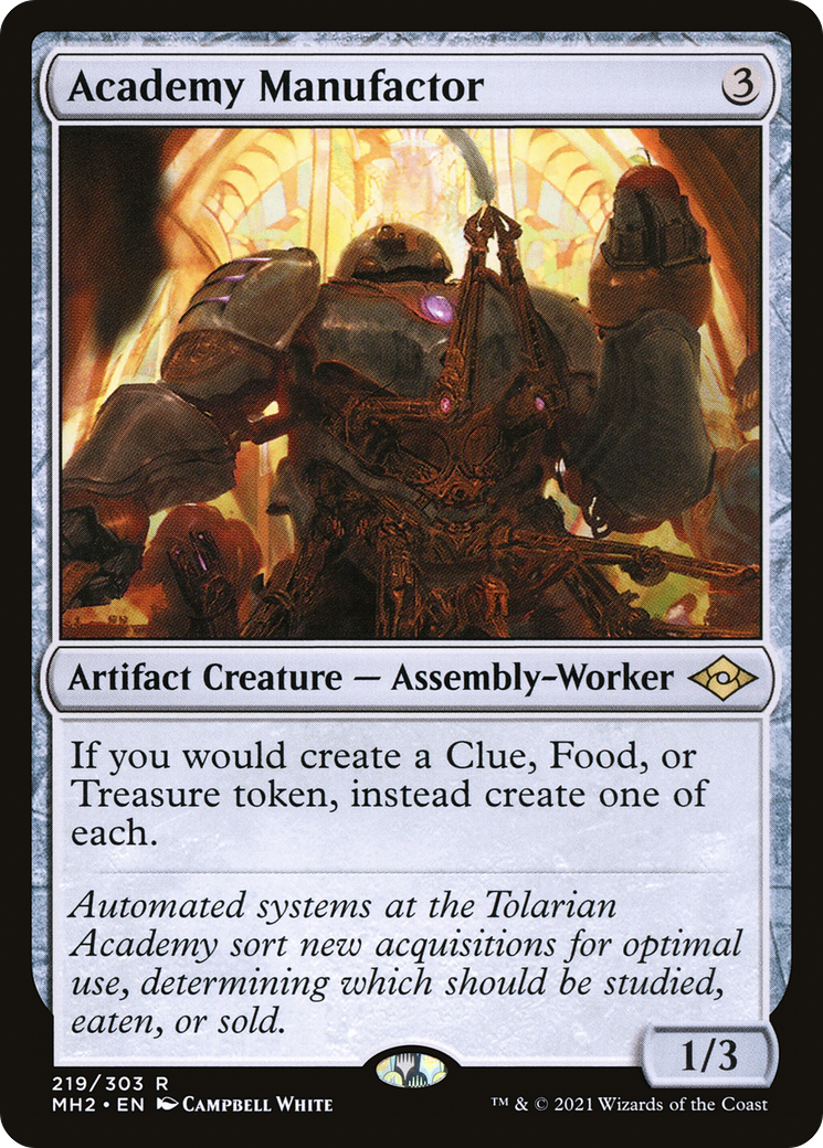 Academy Manufactor [Modern Horizons 2] Foil