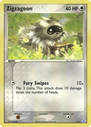 Zigzagoon 007  EX Trainer Kit 1 Latias & Latios - Common