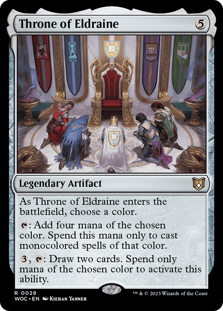 Throne of Eldraine [Wilds of Eldraine Commander] Foil