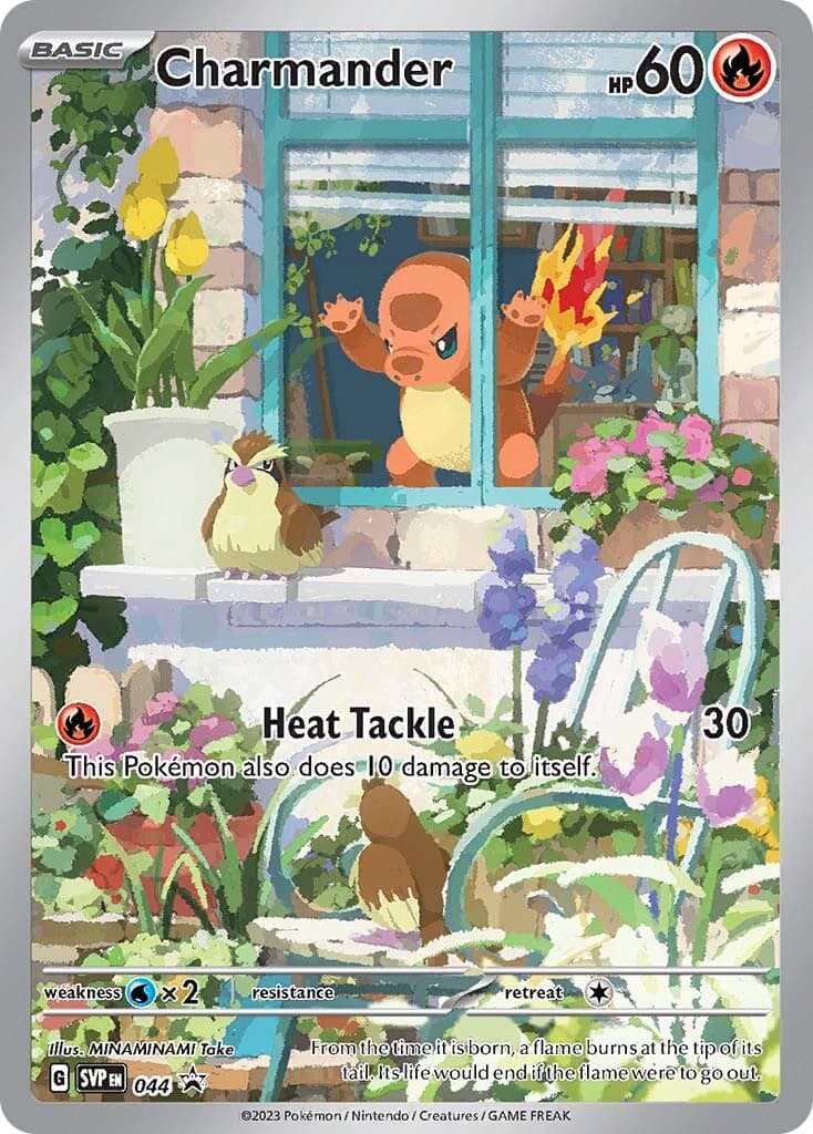 Charmander (Pokemon Center Exclusive) 044  - Holofoil SV Scarlet & Violet Promo Cards - Promo