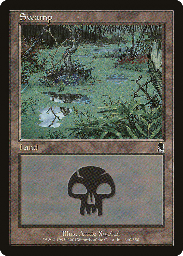 Swamp (340) [Odyssey] Foil