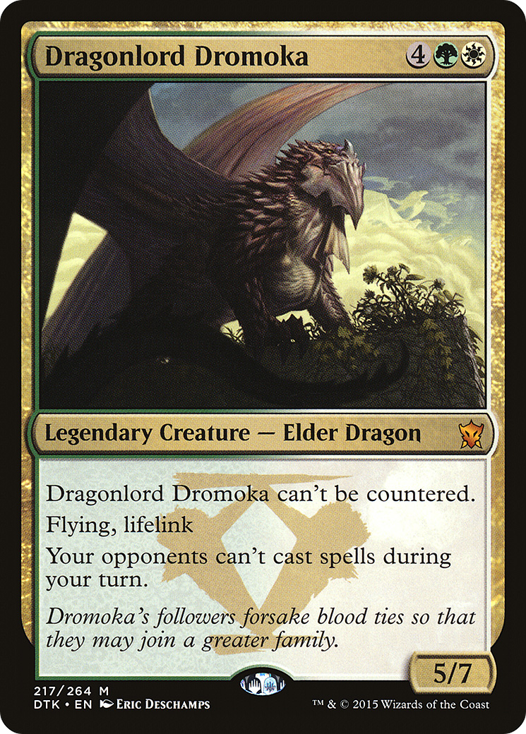 Dragonlord Dromoka [Dragons of Tarkir] Foil