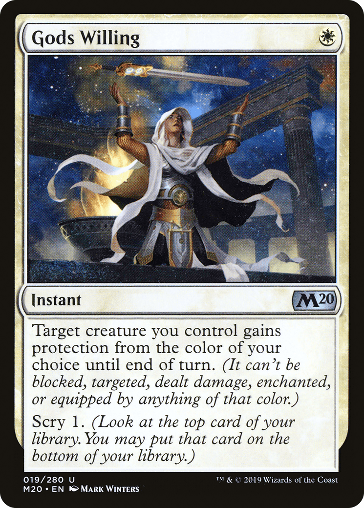 Gods Willing [Core Set 2020] Foil