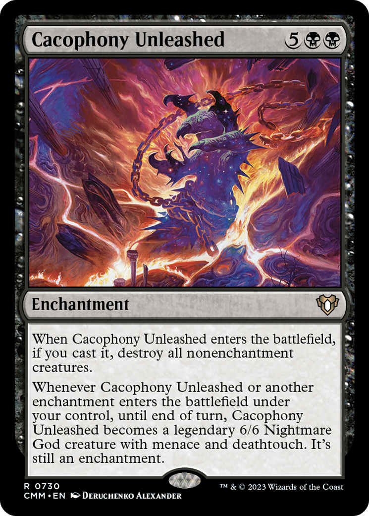 Cacophony Unleashed [Commander Masters]