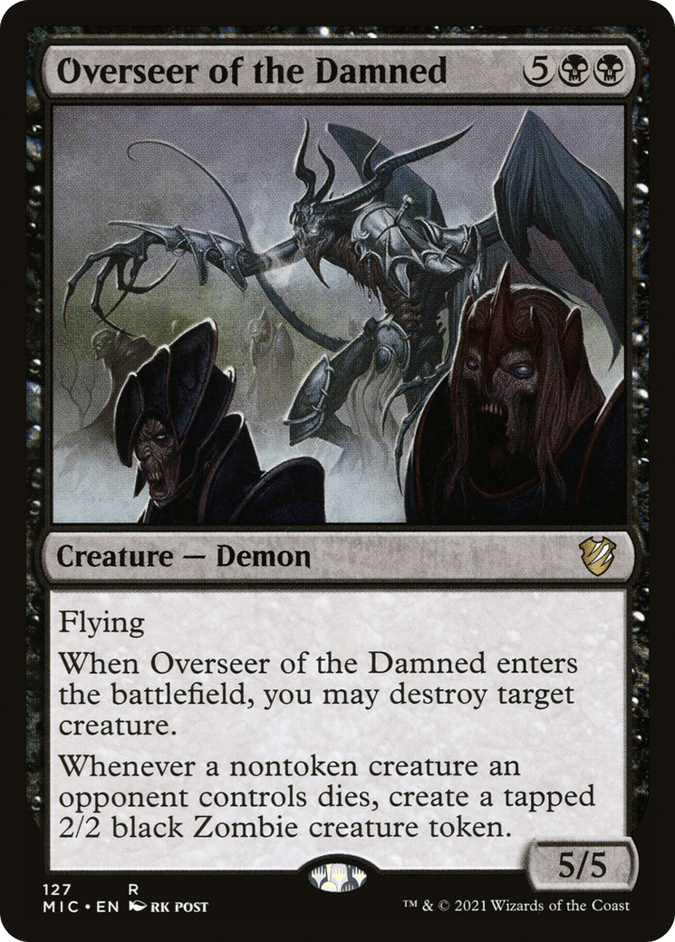 Overseer of the Damned [Innistrad: Midnight Hunt Commander]