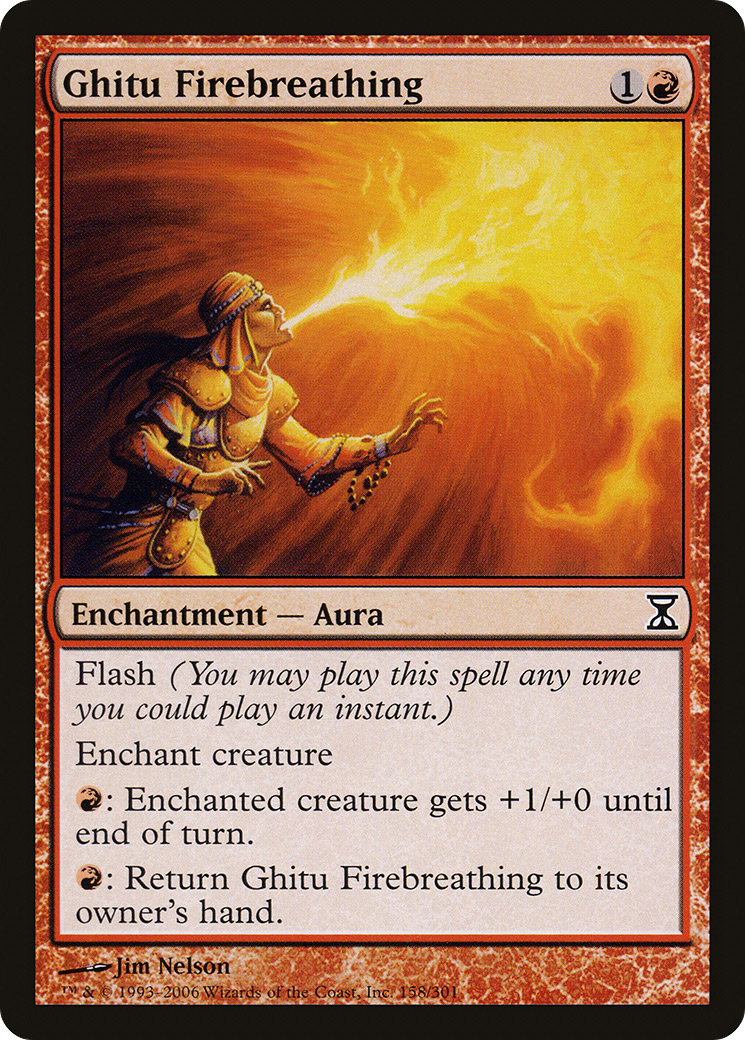 Ghitu Firebreathing [Time Spiral] Foil
