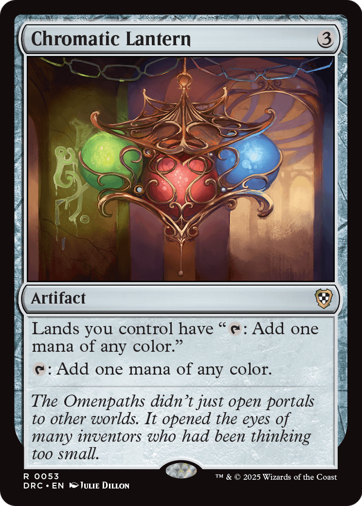Chromatic Lantern (-053) [Commander: Aetherdrift]