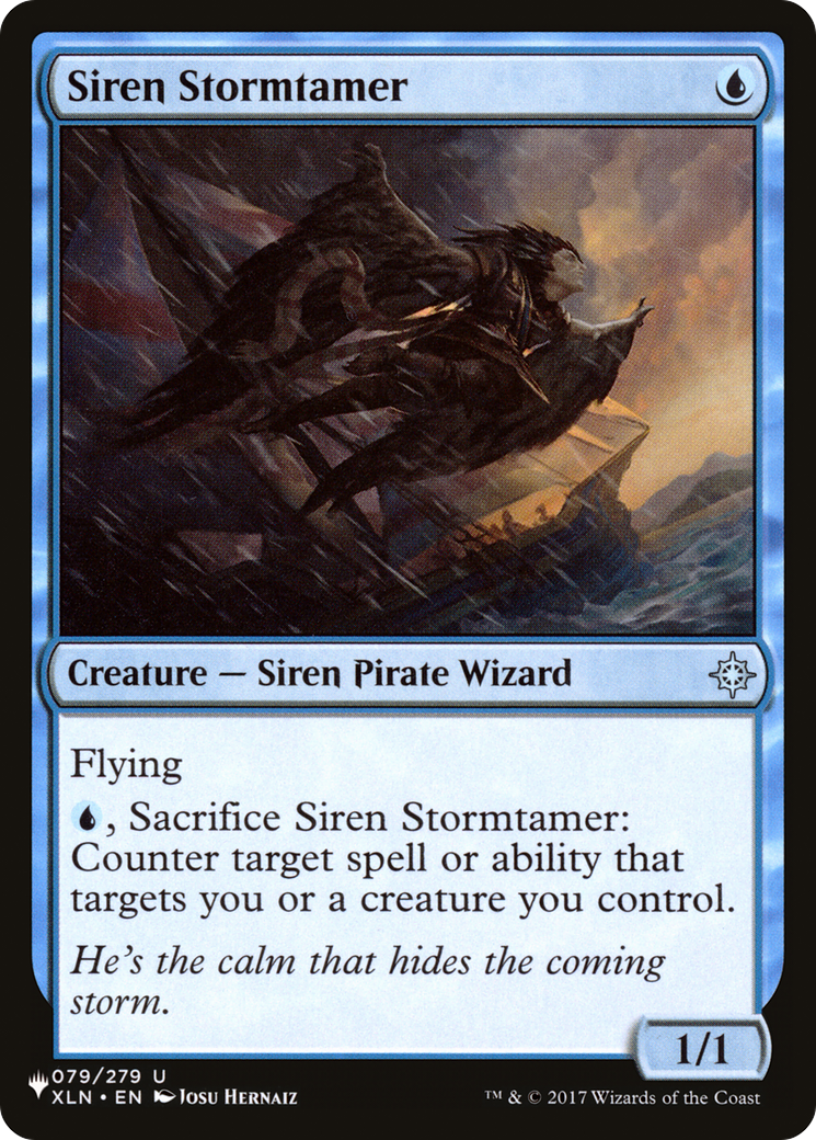 Siren Stormtamer |  (XLN-79) [The List]