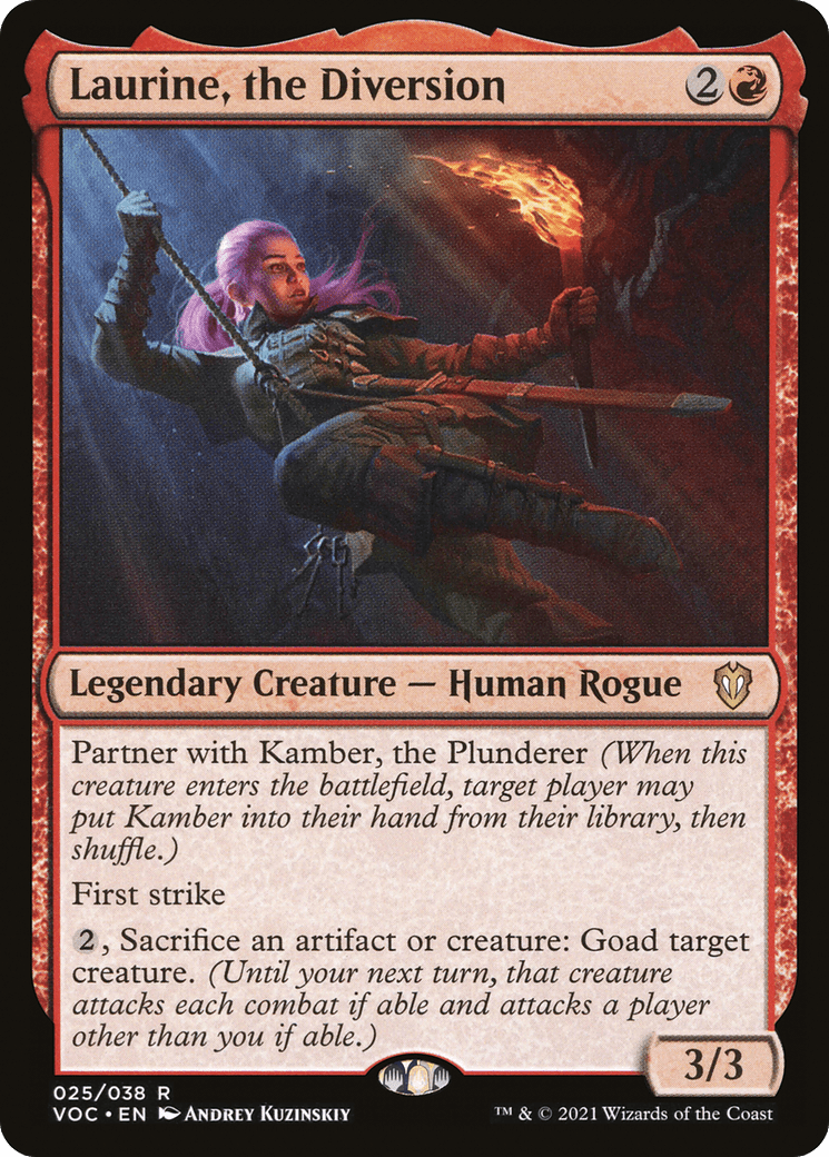 Laurine, the Diversion [Innistrad: Crimson Vow Commander]