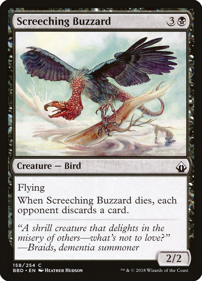 Screeching Buzzard 158/254 (Battlebond) 