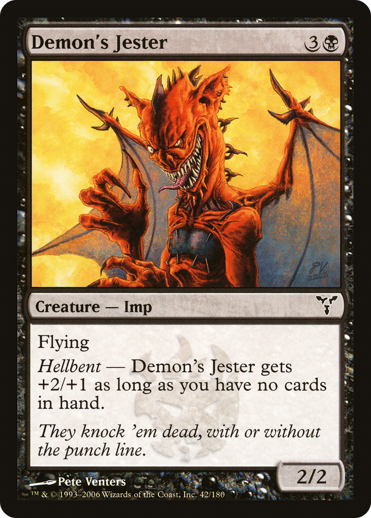 Demon's Jester [Dissension] Foil