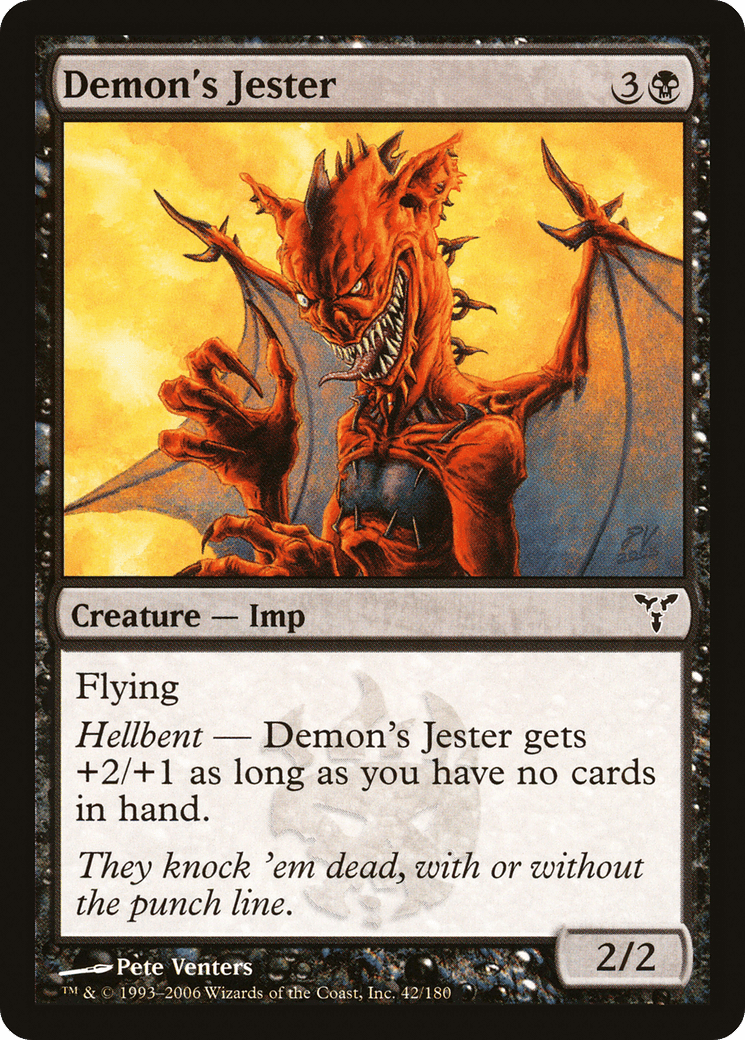 Demon's Jester [Dissension] Foil
