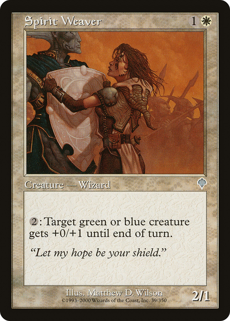 Spirit Weaver [Invasion] Foil