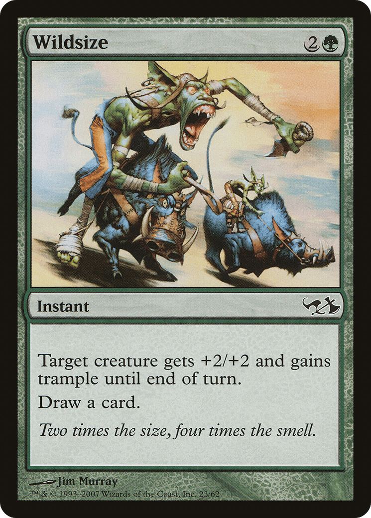 Wildsize (023) [Duel Decks: Elves vs. Goblins]  Foil