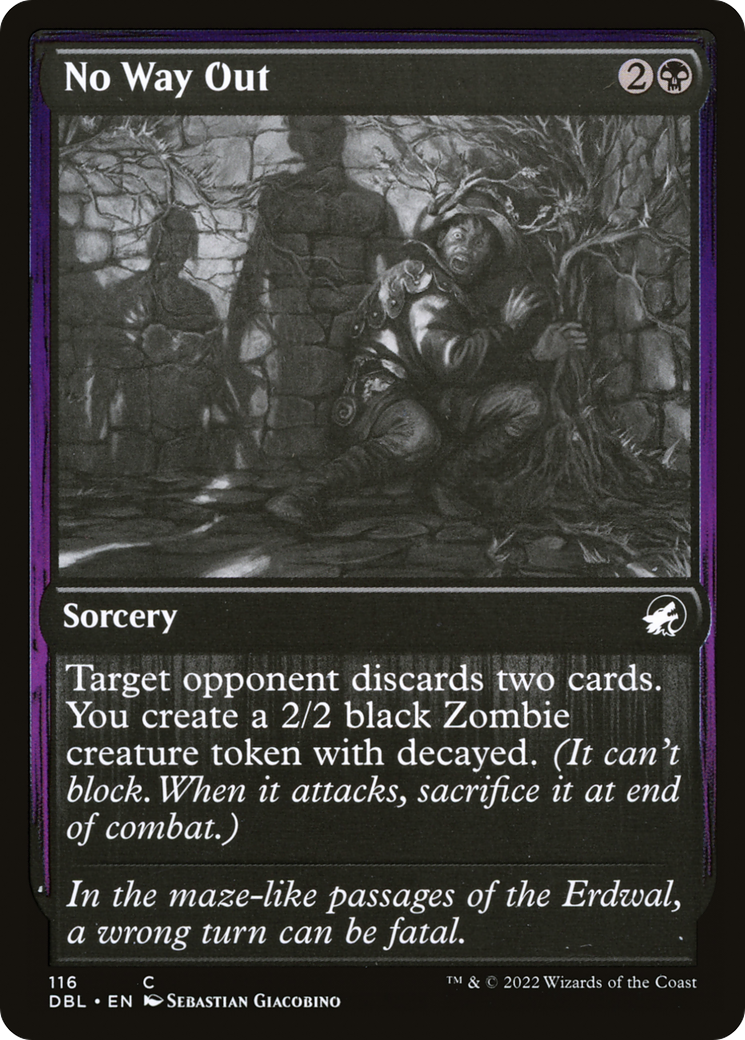 No Way Out [Innistrad: Double Feature] Foil