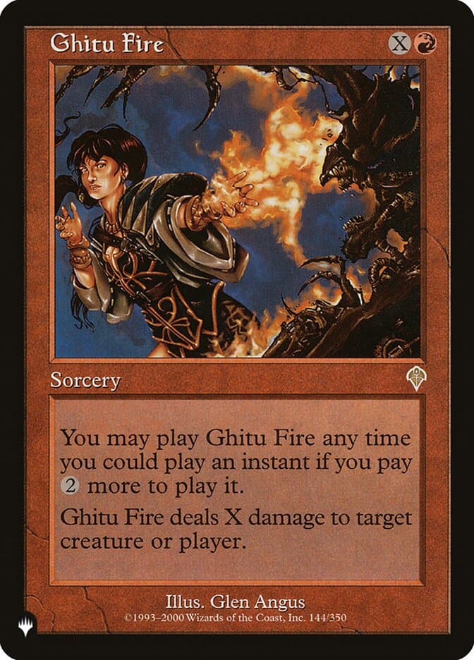 Ghitu Fire |  (INV-144) [The List]