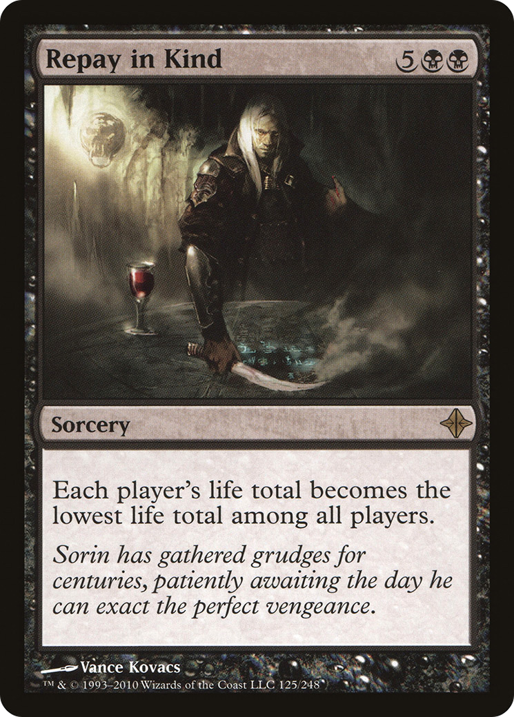 Repay in Kind [Rise of the Eldrazi] Foil