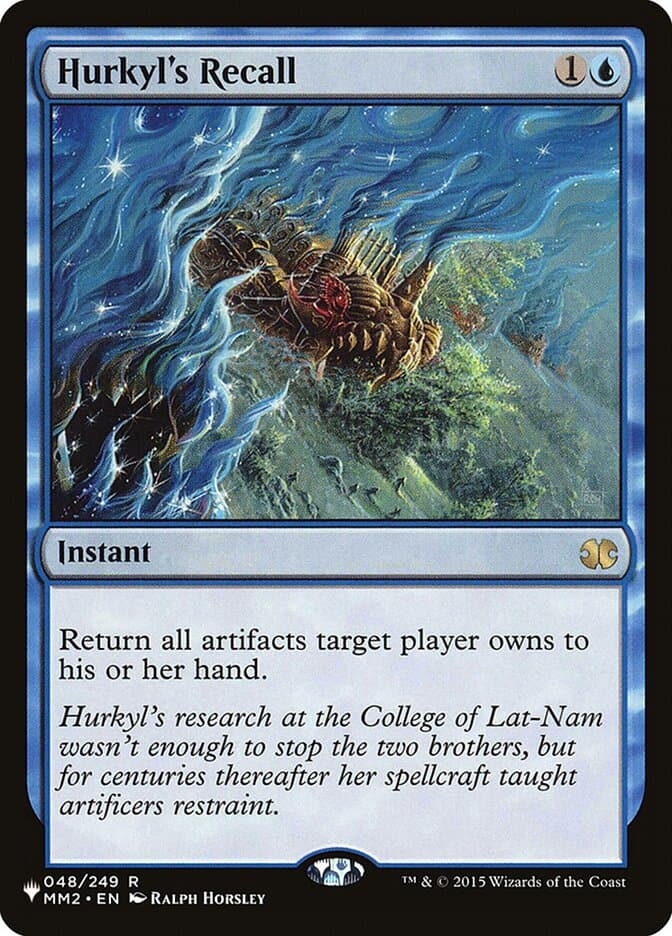 Hurkyl's Recall |  (MM2-48) [The List]