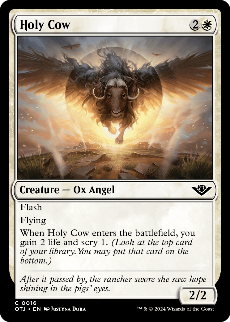 Holy Cow [Outlaws of Thunder Junction] Foil
