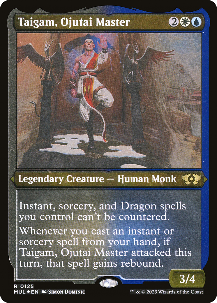 Taigam, Ojutai Master (Foil Etched) |  Foil (125) [Multiverse Legends]