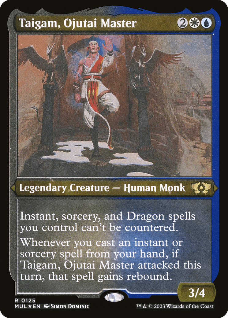 Taigam, Ojutai Master (Foil Etched) |  Foil (125) [Multiverse Legends]