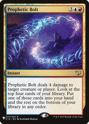 Prophetic Bolt [Mystery Booster]