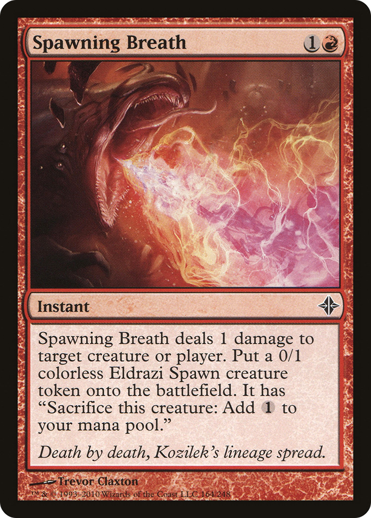 Spawning Breath [Rise of the Eldrazi] Foil