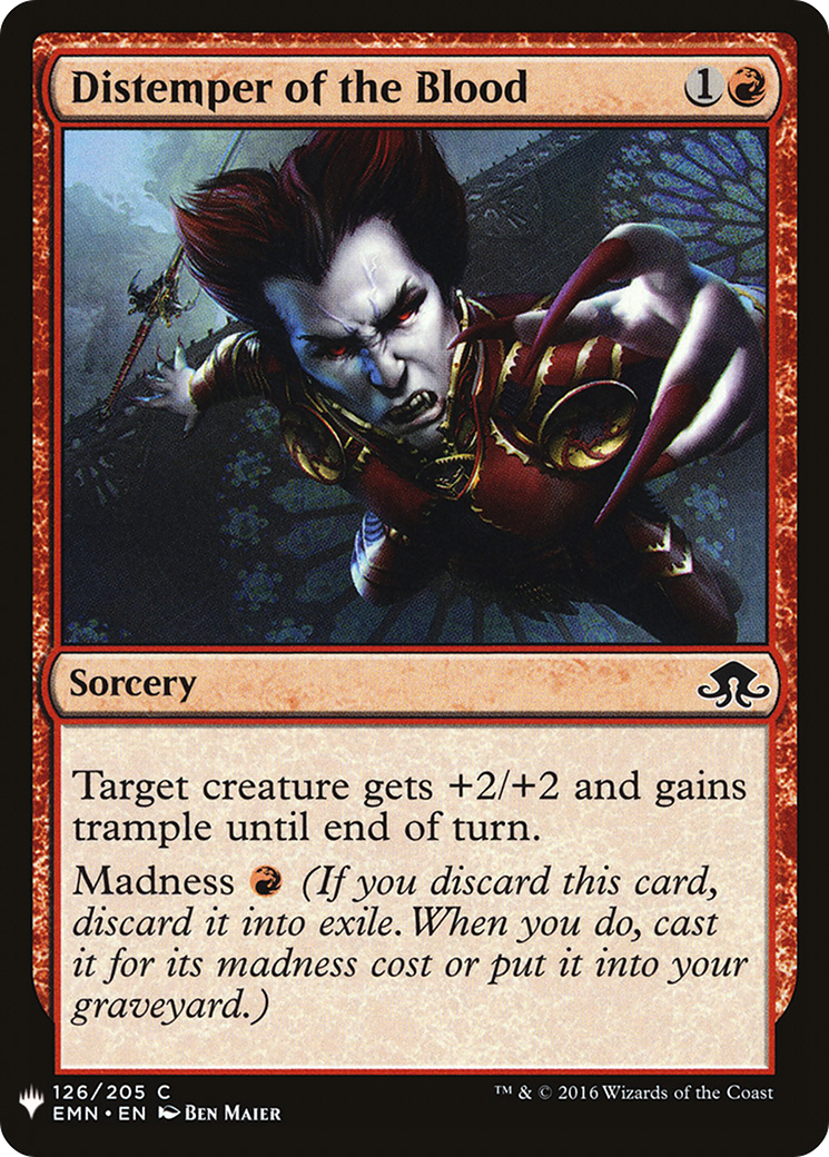 Distemper of the Blood |  (EMN-126) [The List]