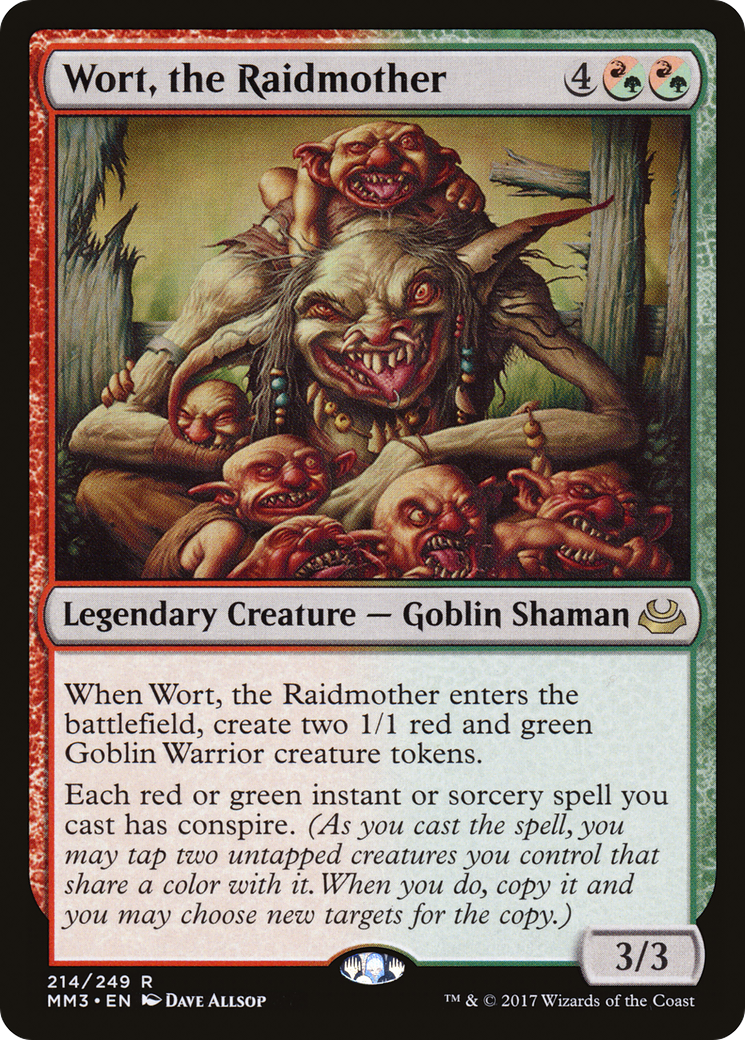 Wort, the Raidmother [Modern Masters 2017] Foil