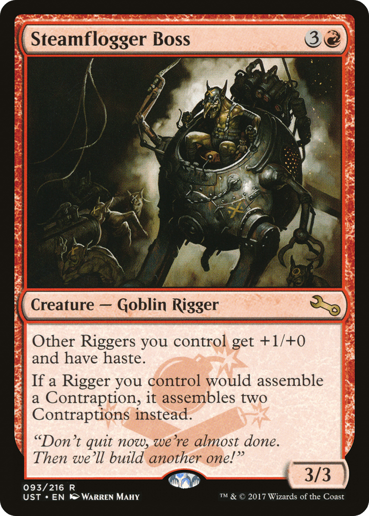 Steamflogger Boss [Unstable] Foil