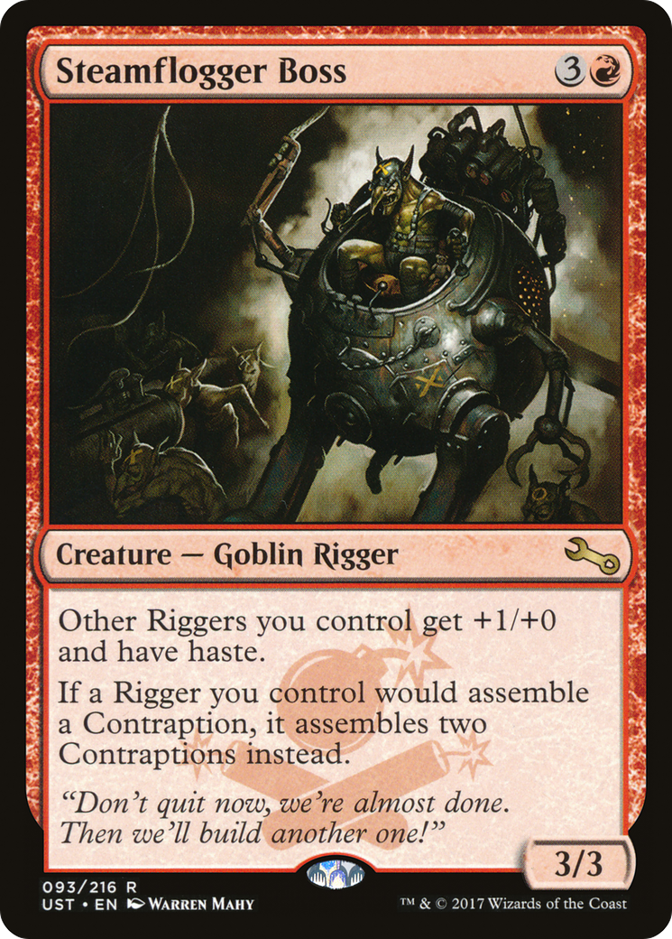Steamflogger Boss [Unstable] Foil