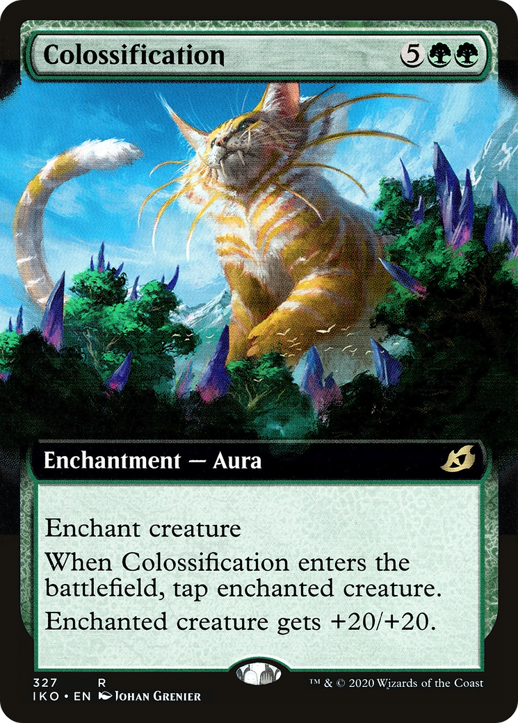 Colossification (Extended Art) [Ikoria: Lair of Behemoths] Foil