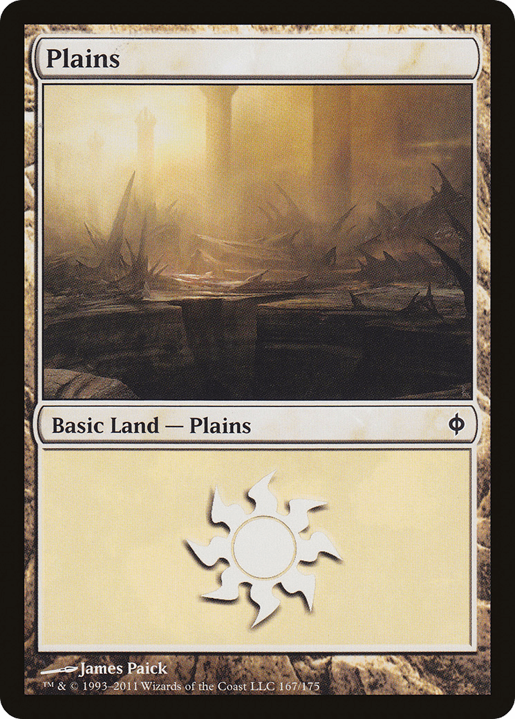 Plains (167) [New Phyrexia] Foil