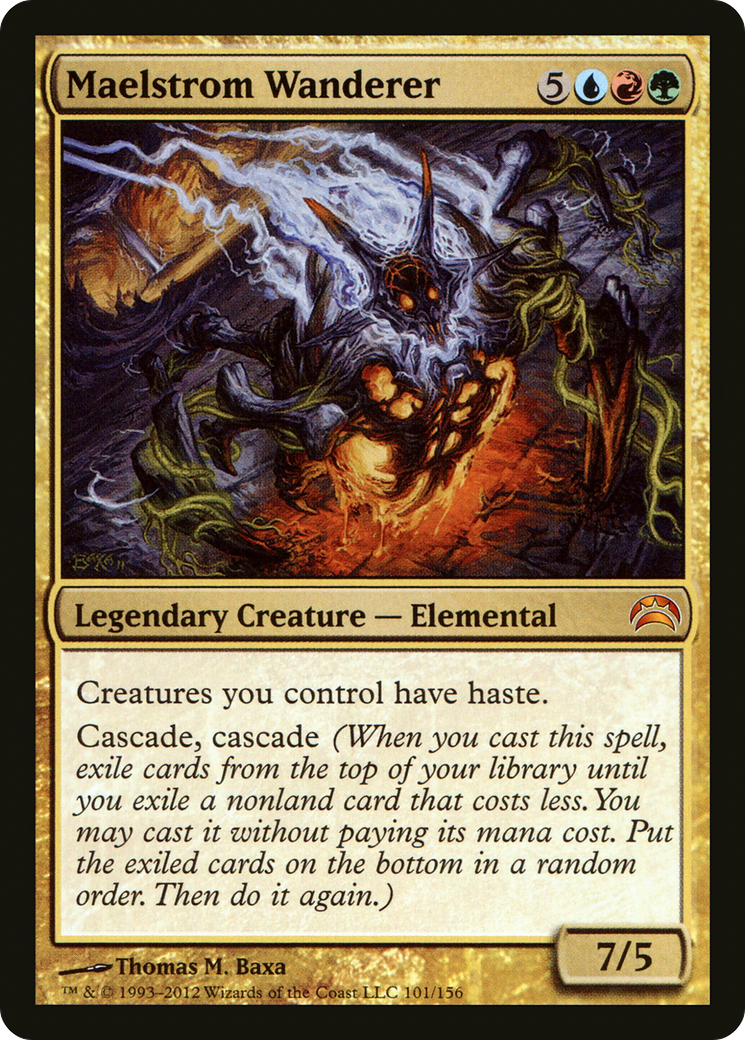 Maelstrom Wanderer (101) [Planechase 2012]  Foil