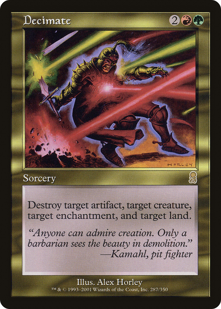 Decimate [Odyssey] Foil