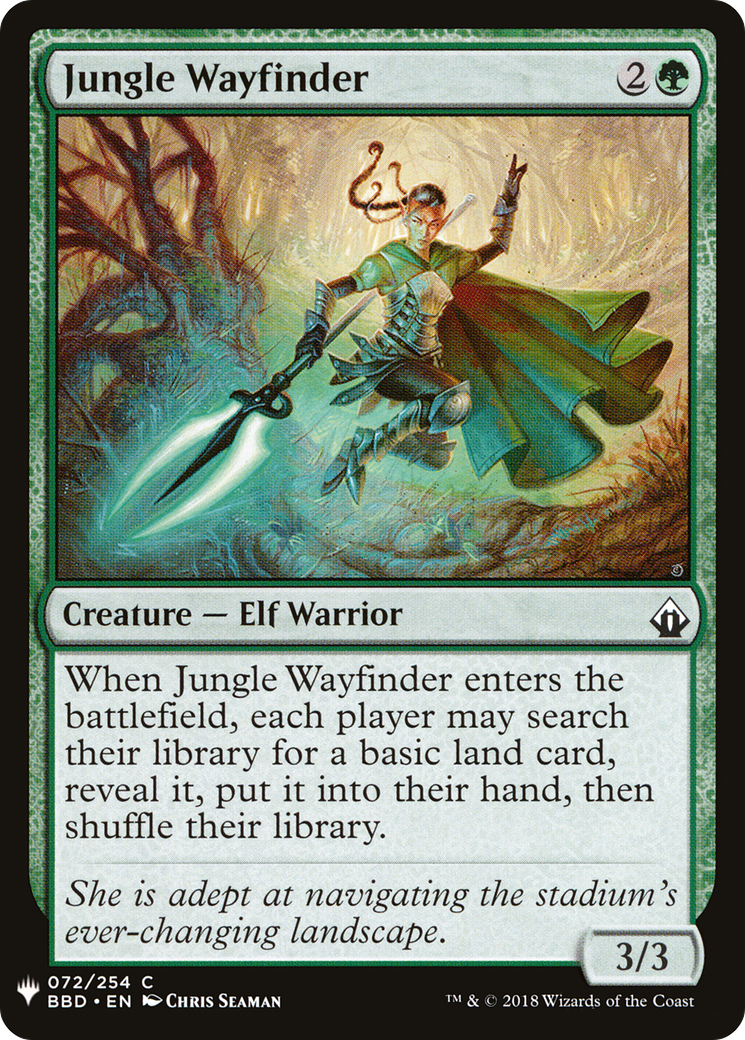 Jungle Wayfinder |  (BBD-72) [The List]