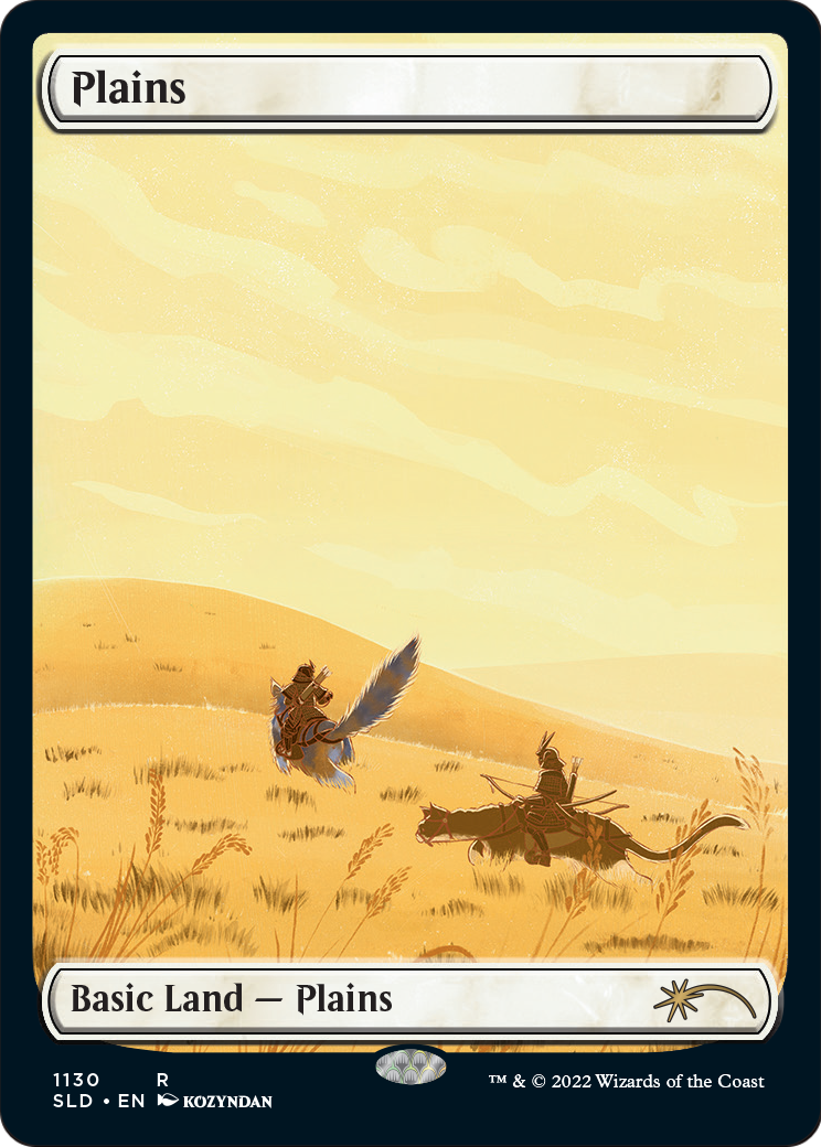 Plains (1130) (Full-Art) [Secret Lair Drop Series] Foil