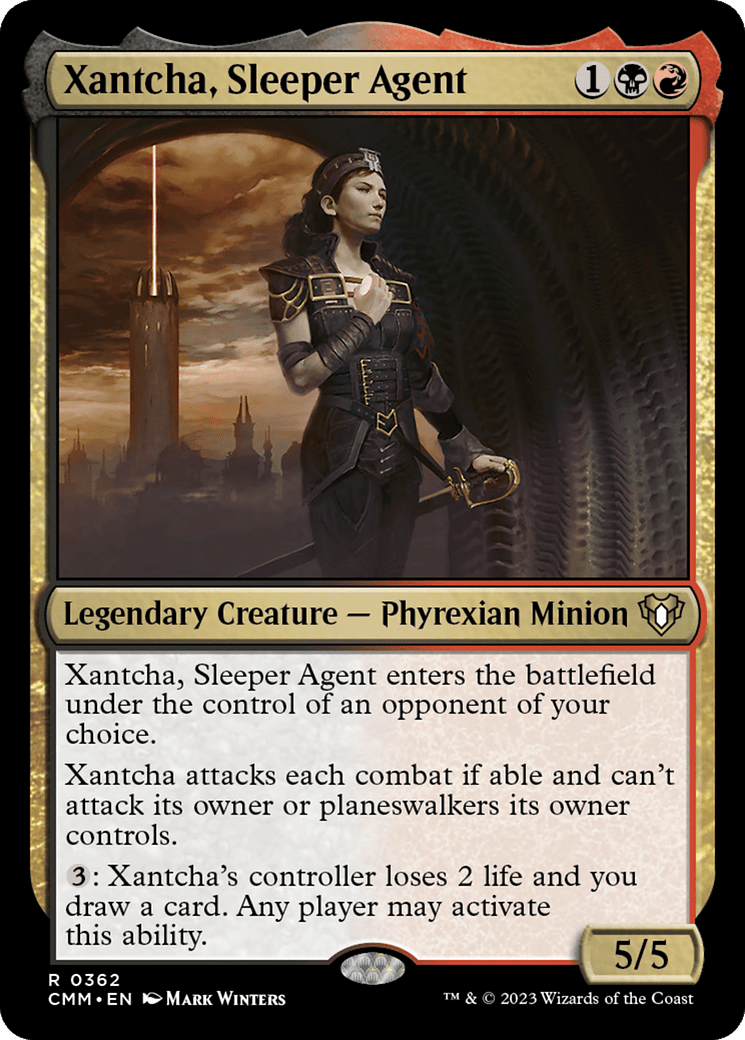 Xantcha, Sleeper Agent [Commander Masters] Foil
